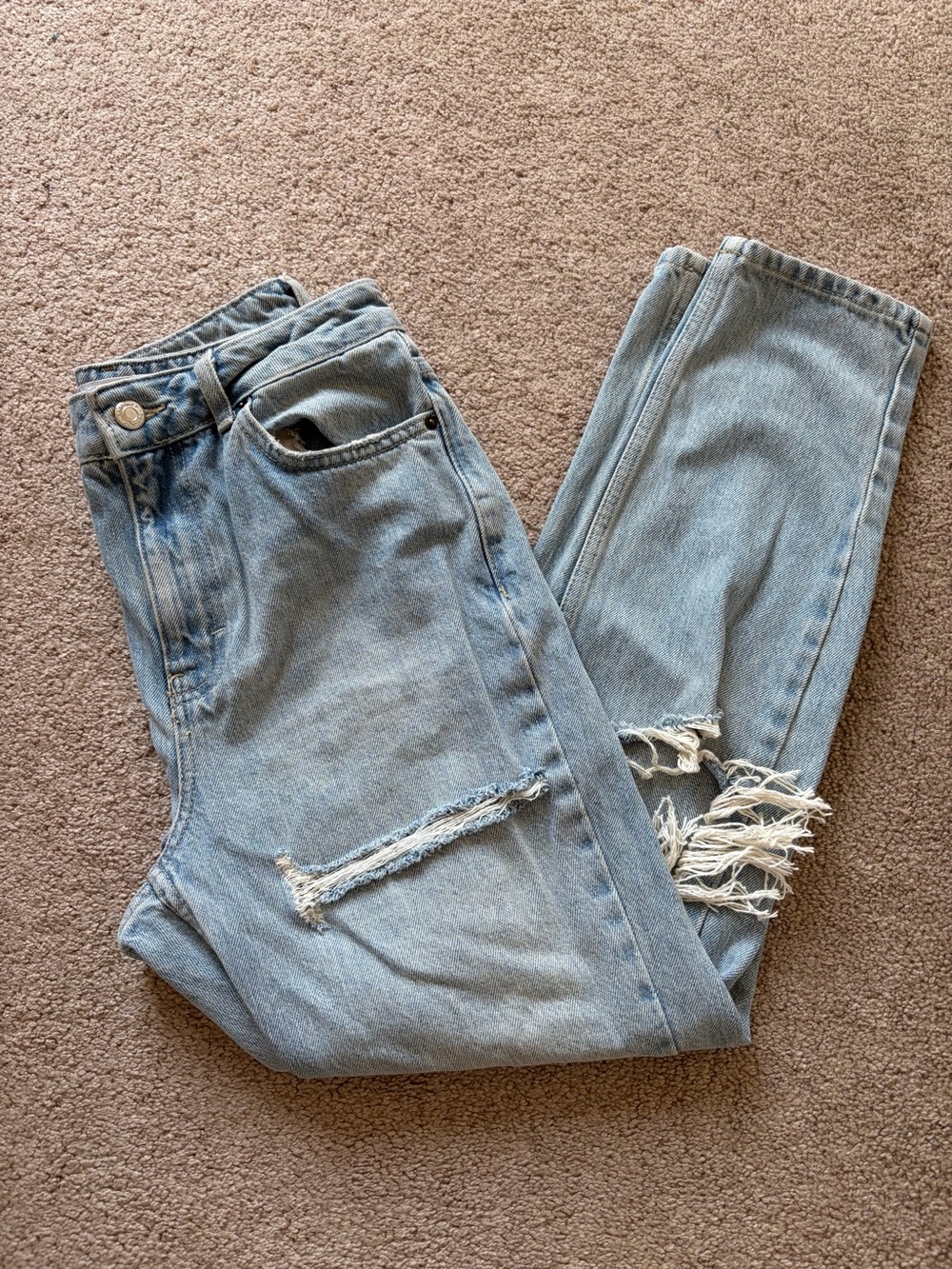 🦋 TOPSHOP - 28W / 30L - MOM JEANS